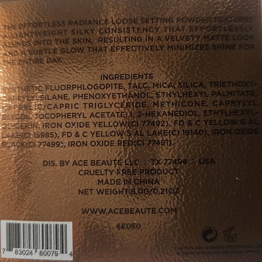 Ace Beaute Setting Powder - Picture 3 of 3